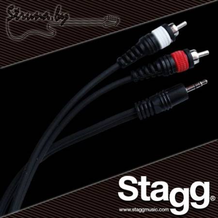 Коммутационный Y-кабель Stagg SYC1/MPS2CM E