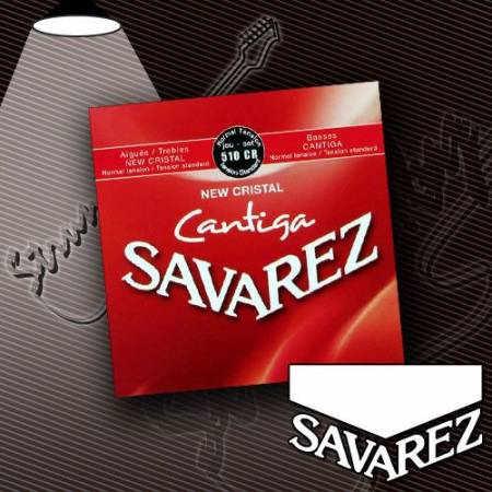 Струны для классической гитары Savarez 510CR New Cristal Cantiga