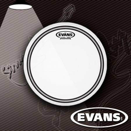 10" пластик для том барабана Evans B10EC2S EC2 Frosted