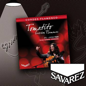 Струны для классической гитары Savarez T50R Tomatito Flamenco Standard