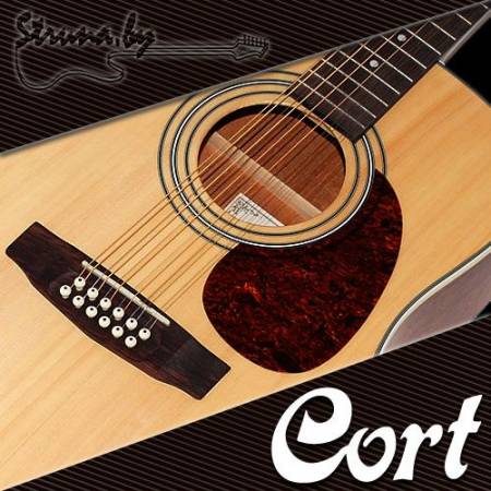 12-струнная электро-акустическая гитара  Cort Earth70-12E