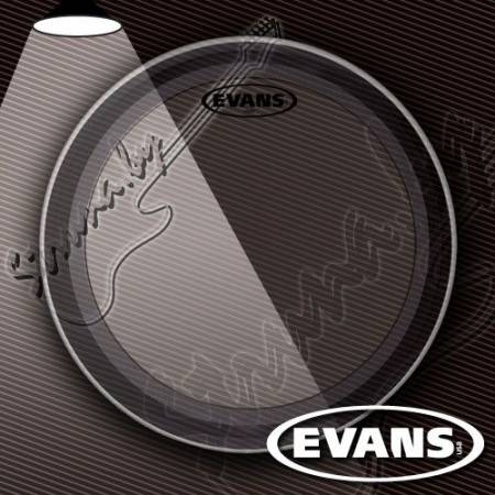 22" пластик для бас-барабана Evans BD22EMAD Batter Clear