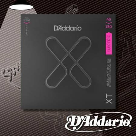 Изображение - Струны для бас-гитары D'addario XTB45130 - магазин Struna.by