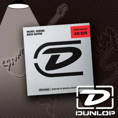 Изображение - Струны для бас-гитары Dunlop DBSBN45105 Super Bright 45-105 - магазин Struna.by