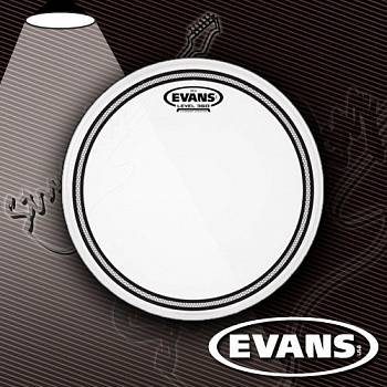 13" пластик для тома/малого барабана Evans B13EC2S EC2 Frosted