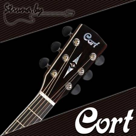Электро-акустическая гитара Cort GA5F BK