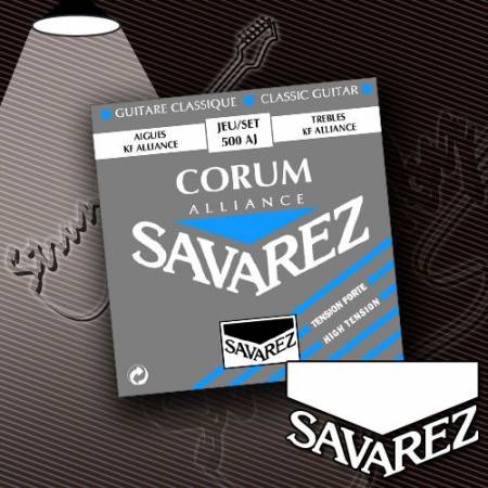 Струны для классической гитары Savarez 500AJ Alliance Corum Forte