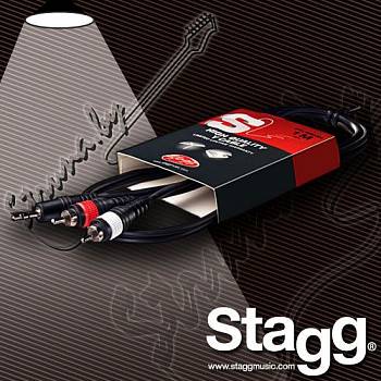 Коммутационный Y-кабель Stagg SYC1/MPS2CM E