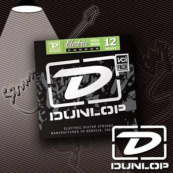 Струны для электрогитары Dunlop DEN1254 Nickel Wound 12-54