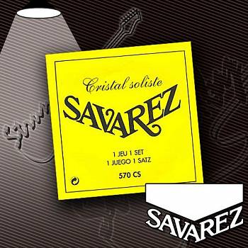 Струны для классической гитары Savarez 570CS Cristal Soliste