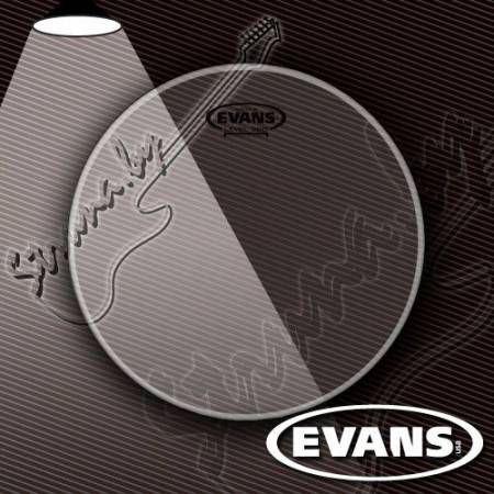 14" резонаторный пластик для малого барабана Evans S14H20 Hazy 200