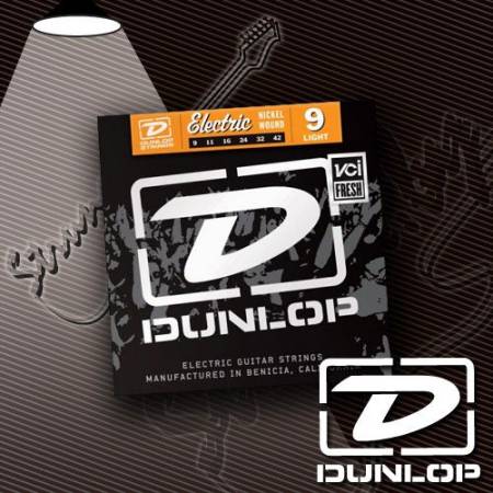 Струны для электрогитары Dunlop DEN0942 Nickel Wound 9-42