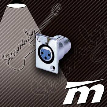 Гнездо для разъема XLR (female) True Magic TX073