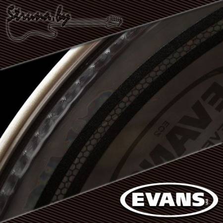13" пластик для тома/малого барабана Evans TT13EC2S EQ2 Clear