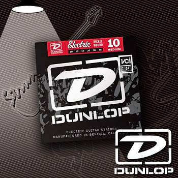 Струны для электрогитары Dunlop DEN1046 Nickel Wound 10-46