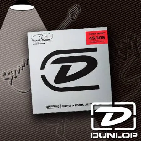 Изображение - Струны для бас-гитары Dunlop DBMMS45105 Marcus Miller Super Bright 45-105 - магазин Struna.by
