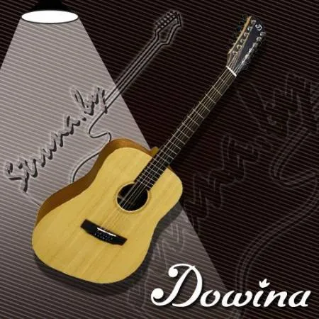 Акустическая гитара Dowina Puella D-12-s