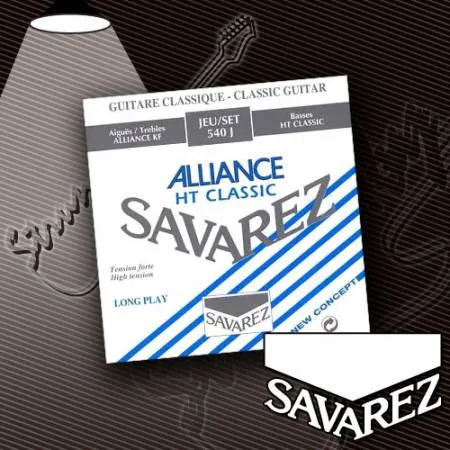 Струны для классической гитары Savarez 540J Alliance HT Classic Forte
