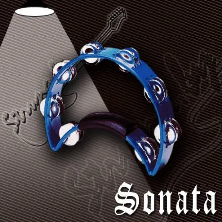Тамбурин полукруглый Sonata H3 Blue