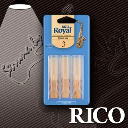 Трости для саксофона тенор RICO RKB0330 Royal (3 шт.)