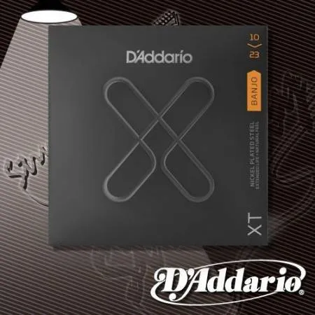Струны для банджо D'addario XTJ1023